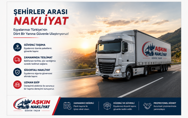 Ankara Evden Eve Nakliyat | Aşkın Nakliyat Profesyonel Taşımacılık